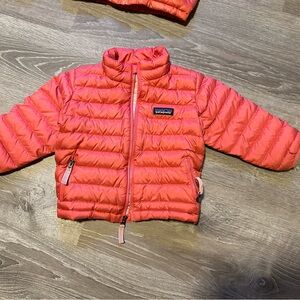 Patagonia 2T pink girls down sweater puffer jacket